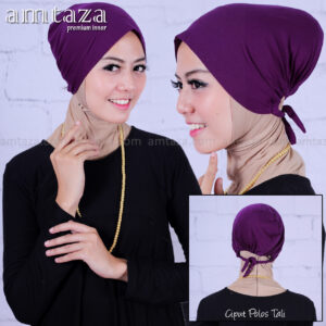CIPUT KAOS POLOS TALI INNER HIJAB DALEMAN KERUDUNG KAOS AMTAZA - GROSIR