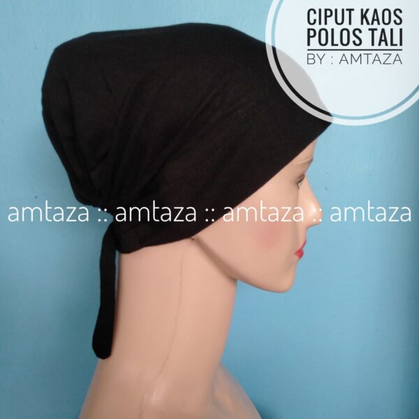 CIPUT KAOS POLOS TALI INNER HIJAB DALEMAN KERUDUNG KAOS AMTAZA - GROSIR