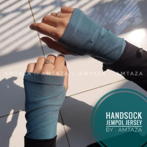 Gambar Manset Tangan Handsock Jempol Jersey Polos Amtaza