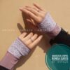 Amtaza Handsock Jempol Renda Garis Handsock Cantik 2 Gambar Manset Tangan Amtaza Handsock Jempol Renda Garis Handsock Cantik